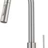 KRAUS Artec Pro Commercial Style Pull-Down Single Handle Kitchen Faucet with Pot Filler in Matte Black, KPF-1604MB 3