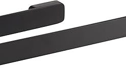 KRAUS Stelios Bathroom Towel Ring, Matte Black Finish, KEA-19925MB
