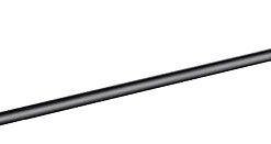KRAUS Elie 18-inch Bathroom Towel Bar, Matte Black Finish, KEA-18836MB
