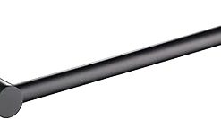 KRAUS Ventus Bathroom Towel Bar, Matte Black Finish, KEA-17725MB