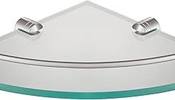 Kraus Elie Corner Bathroom Shelf, Brushed Nickel Finish, KEA-18846BN