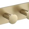 KRAUS Elie Bathroom Robe and Towel Rack with 4 Hooks in Brushed Gold, KEA-18804BG