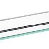 Kraus Ventus Glass Bathroom Shelf with Rail, Brushed Gold Finish, KEA-17745BG 4