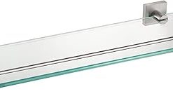 KRAUS Ventus Bathroom Shelf, Brushed Nickel Finish, KEA-17745BN
