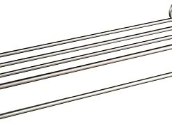 KRAUS Elie Bathroom Shelf with Towel Bar, Brushed Nickel Finish, KEA-18842BN