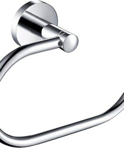 KRAUS Elie Bathroom Towel Ring, Chrome Finish, KEA-18825CH
