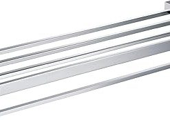KRAUS Stelios Bathroom Shelf with Towel Bar, Chrome Finish, KEA-19942CH