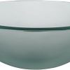 Irruption Red Glass Vessel Bathroom Sink with PU-MR Chrome 3