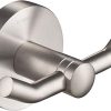 Kraus Stelios Bathroom Robe and Towel Hook, Matte Black Finish, KEA-19901MB 4