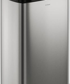 Kraus GarbagePro Rectangular 13 Gallon Hands-Free Motion Sensor Trash Can Battery Operated in Fingerprint Resistant Stainless Steel Finish with SoftShut Touchless Lid, KTCS-10SS