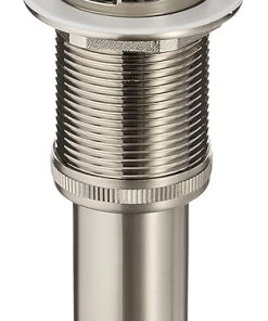 KRAUS Pop-Up Drain with Overflow in Satin Nickel, PU-11SN