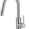 KRAUS Bolden Commercial Style 2-Function Single Handle Pull Down Kitchen Faucet in Chrome, KPF-1610CH (Pack of 1) 3