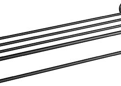 KRAUS Elie Bathroom Shelf with Towel Bar, Matte Black Finish, KEA-18842MB