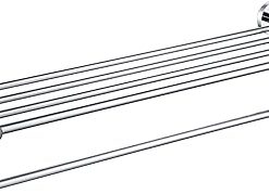 KRAUS Elie Bathroom Shelf with Towel Bar, Chrome Finish, KEA-18842CH