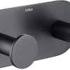 Kraus Elie Bathroom Robe and Towel Rack with 2 Hooks in Brushed Gold, KEA-18803BG 3