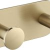Kraus Elie Bathroom Robe and Towel Double Hook, Matte Black Finish, KEA-18803MB 4