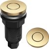 KRAUS Garbage Disposal Air Switch Kit in Matte Black with Push Button, AC Adapter, Power Cord, and Air Tube Included, KWDA-100MB 3