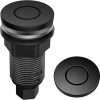 KRAUS Garbage Disposal Air Switch Kit in Matte Black with Push Button, AC Adapter, Power Cord, and Air Tube Included, KWDA-100MB 4