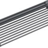 Kraus Multipurpose Over-Sink Roll-Up Dish Drying Rack, Colander and Trivet in Dark Grey, KRM-10DG 3