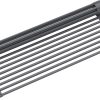 Kraus Multipurpose Workstation Sink Roll-Up Dish Drying Rack, Colander and Trivet in Dark Grey, KRM-11DG 3