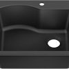 KRAUS KEU-14WHITE Pintura 16 Gauge Undermount Single Bowl Enameled Stainless Steel Kitchen Sink, 31 1/2-inch, White 3