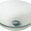 KRAUS Elavo Rectangular Vessel White Porcelain Ceramic Bathroom Sink, 19 inch KCV-122 3