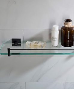 Kraus Ventus Bathroom Shelf, Matte Black Finish, KEA-17745MB 2