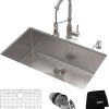KRAUS Purita 100% Lead-Free Kitchen Water Filter Faucet in Brushed Gold, FF-100BG (Pack of 4) 4