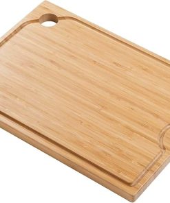 Kraus Kore Solid Bamboo Cutting Board for Workstation Kitchen Sink (16 3/4 in. x 12 in.), KCB-WS103BB