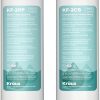 KRAUS Replacement Filter Cartridges for Purita 2-Stage Under Sink Water Filtration System with Carbon Block and Polypropylene Filters (Set of 2), FC-101