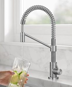 KRAUS Bolden Single Handle Drinking Water Filter Faucet for Reverse Osmosis or Water Filtration System in Spot-Free Stainless Steel, FF-104SFS 2
