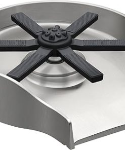 KRAUS CleanMate Glass Rinser for Kitchen Sink in Spot-Free Stainless Steel Finish, KGR-500SFS