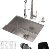Stainless Steel 16 Gauge Undermount 31.5″ Single Bowl Kitchen Sink 4