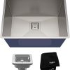 KRAUS Dex 25-inch Undermount 16 Gauge Stainless Steel Single Bowl Kitchen Sink, KA1US25B 4