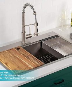 KRAUS Stainless Steel Colander for Workstation Kitchen Sink, CS-6 2