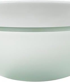 KRAUS Round Frosted Glass Vessel Bathroom Sink, 14 inch GV-101FR-14 2