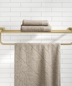 KRAUS Ventus Bathroom Shelf Towel Rack with Towel Bar, Brushed Gold Finish, KEA-17742BG 2