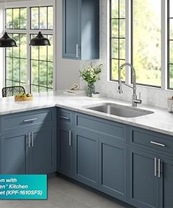 Kraus 32 Inch Stainless Steel Kitchen Sink, Durable 18 Gauge Single Bowl Kitchen Sinks Undermount, KBU44 2